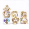 IDTQ DND Game Dice-Set Sharp Edges - Dungeons And Dragons Polyhedral Translucent Gold Dice Set RPG MTG Table Games D4 D6 D8 D10 D12 D20 (Colorful Sword) 2 IDTQ DND Game Dice-Set Sharp Edges - Dungeons And Dragons Polyhedral Translucent Gold Dice Set RPG MTG Table Games D4 D6 D8 D10 D12 D20 (Colorful Sword) -Folkmanis Toys Shop 41t0lHXF5oS