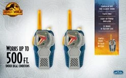 Ekids Jurassic World Toy Walkie Talkies For Kids, Static Free Indoor And Outdoor Toys For Boys Aged 3 And Up 12 Ekids Jurassic World Toy Walkie Talkies For Kids, Static Free Indoor And Outdoor Toys For Boys Aged 3 And Up -Folkmanis Toys Shop 41t65EfeULL