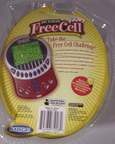 Radica Free Cell Big Screen Games 4 Radica Free Cell Big Screen Games - Image 2