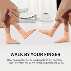 Operitacx 18 Pairs Funny Puppets Kids Educational Tiny Halloween Rubber Fake Performance Feet Left Little Games For Supplies Novelty Interactive Shoes Show Fun Party Of Adults Right -Folkmanis Toys Shop 41tL23nWUxL