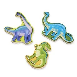 Melissa & Doug Magnetic Wooden Dinosaurs In A Wooden Storage Box (20 Pcs) -Folkmanis Toys Shop 41tRx3qpIiL