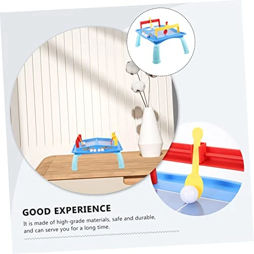 TOYANDONA 1 Set Table Tennis Board Game Plastic Playes Kids Educational Toys Chess Board For Kids Mini Table Tennis Game Winner Board Games Toys Desktop Battle Game Kids -Pong Toy Double 6 TOYANDONA 1 Set Table Tennis Board Game Plastic Playes Kids Educational Toys Chess Board For Kids Mini Table Tennis Game Winner Board Games Toys Desktop Battle Game Kids -Pong Toy Double - Image 4