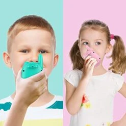 Qniglo Walkie Talkies For Kids Rechargeable, Kids Toys For 3-14 Year Old Girls Gifts,Kids Walky Talky With FM For Outdoor Camping Games,Christmas Birthday Gift For 5 6 7 8 9 10 Year Old Teens Toddlers 11 Qniglo Walkie Talkies For Kids Rechargeable, Kids Toys For 3-14 Year Old Girls Gifts,Kids Walky Talky With FM For Outdoor Camping Games,Christmas Birthday Gift For 5 6 7 8 9 10 Year Old Teens Toddlers -Folkmanis Toys Shop 41tWiZ1F7EL 1