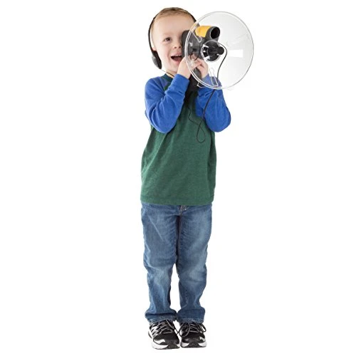 Hey! Play! Electronic Listening Device For Science Exploration And Toy Spy Kits - Kid’s Hearing Dish With Headphones Included For Boys And Girls 6 Hey! Play! Electronic Listening Device For Science Exploration And Toy Spy Kits - Kid’s Hearing Dish With Headphones Included For Boys And Girls - Image 4