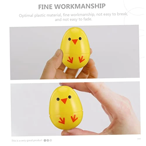 ABOOFAN 36 Pcs Chicken Printing Eggs White Plastic Eggs Stuffed Toys Mini Toy Games Eggs Plastic Eater Eggs Creative Egg Package Easter Accessories Plastic Eggshells Child Egg Bun 6 ABOOFAN 36 Pcs Chicken Printing Eggs White Plastic Eggs Stuffed Toys Mini Toy Games Eggs Plastic Eater Eggs Creative Egg Package Easter Accessories Plastic Eggshells Child Egg Bun - Image 4