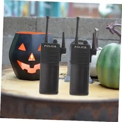 Prom Gifts 3 Sets 2pcs Simulation Walkie-talkie Boys Toy Toddler Gift Boy Gifts Boys Intercom Toy Plastic Black Halloween Supply Trick Props Cosplay Kidcraft Playset -Folkmanis Toys Shop 41uGwuuJWLL
