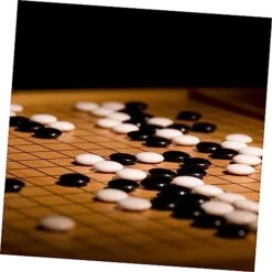 HONMEET 1 Set Go Piece Travel Decor Glass Chess Suit For Kids Classical Go Chess Pieces Grab And Go Games Black White Chess Pieces Porcelain Gobang Stone Go Ceramic Stone For Kids Mini -Folkmanis Toys Shop 41uU7unnpfL