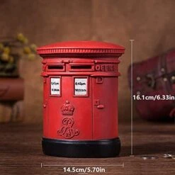 Piggy Banks For Children Girl Red Postbox, Resin Coin Savings Bank,Creative Currency Bank Safe Coin Money Box Home Decoration Piggy Banks Furniture Games 9 Piggy Banks For Children Girl Red Postbox, Resin Coin Savings Bank,Creative Currency Bank Safe Coin Money Box Home Decoration Piggy Banks Furniture Games -Folkmanis Toys Shop 41uXZ5EeaFL