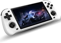 Diketigeey RGB10 MAX 2 Handheld Game Console 5 Inch IPS Screen Open Source With 16+64G TF 10000 Games Cards 64Bit PS1 PCE 6 Hours Battery Life Open Source Linux System Game Player (Black) -Folkmanis Toys Shop 41ufcnajuYL. AC