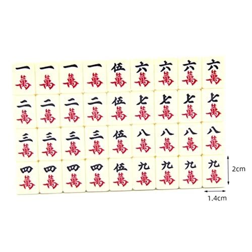 Toyvian 1 Set Set Portable Mahjong Mini Dice Travel Chess Board Travel Set Chinese Mahjong Sets Mahjong Set For Travel Portable Mahjong Set Mahjong Toy Party Mahjong Set Travel Game Pocket 8 Toyvian 1 Set Set Portable Mahjong Mini Dice Travel Chess Board Travel Set Chinese Mahjong Sets Mahjong Set For Travel Portable Mahjong Set Mahjong Toy Party Mahjong Set Travel Game Pocket - Image 6