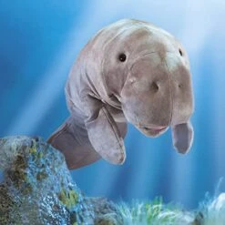 Folkmanis Manatee Hand Puppet,Gray -Folkmanis Toys Shop 41vNDjZdpRL