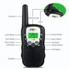 Walkie Talkies For Kids, KSUN T-388 22 Channels Two Way Radios Long Range Children Toys With Backlit LCD Display And Flashlight Gift For 3-12 Years Old Boys Girls Camping,Hiking(Black,2 Pack) 2 Walkie Talkies For Kids, KSUN T-388 22 Channels Two Way Radios Long Range Children Toys With Backlit LCD Display And Flashlight Gift For 3-12 Years Old Boys Girls Camping,Hiking(Black,2 Pack) -Folkmanis Toys Shop 41vXy0hyiAS