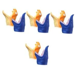 Operitacx 8 Pcs Hand Puppet Hand Puppets For Kids Blue Toy Puzzle Toys Theater Puppet Doll Puppet Show Games Simulated Puppets Toy Snake Puppet For Kids Puppet Playthings Snake Puppet Toy