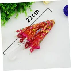 Alasum 6 Pcs Lace Trim Vintage Decor Mini Toy Mini Lace Parasol Mini Decoration Umbrella Childrens Toy Model Embroidered Umbrella Lace Umbrella Mini Umbrella Small Toys For Kids -Folkmanis Toys Shop 41vecsxka5L