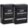 OUR MOMENTS Couples (Bundle Of 2): 100 Thought Provoking Conversation Starters For Great Relationships - Fun Conversation Cards Game For Couples