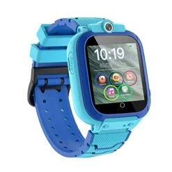 Kids Smart Watch For Girls Boys Ages 3-12 Years,Toddler Wrist Watch Mp3 Music Player 14 Puzzle Games With Dual Cameras Video Player/Recorder Pedometer Torch Children Birthday Festival Gifts Toys