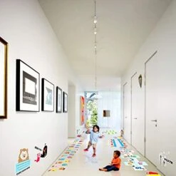 HK Studio Education Floor Decal For Classroom Decor - Hand & Foot Hopscotch Decal For Boosting Gross Motor Skills - Sensory Path - Montessori Gym - Indoor School Games -Folkmanis Toys Shop 41vu5zh7B2L 1