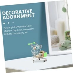 Miniature Supermarket Cart Mini Shopping Cart Plastic Playes Mini For Mini Target Shopping Cart Wheelbarrow Miniature Supermarket Cart Small Shopping Cart Shopping Cart Storage -Folkmanis Toys Shop 41wIdbJ3W8L