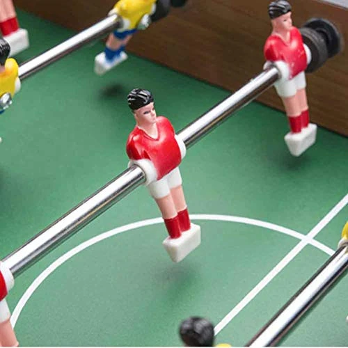 14" Foosball Table, Wooden Soccer Game Tabletop For Kids Educational Toy, Mini Indoor Table Soccer Set For Game Rooms, Parties, Family Night 3 14" Foosball Table, Wooden Soccer Game Tabletop For Kids Educational Toy, Mini Indoor Table Soccer Set For Game Rooms, Parties, Family Night