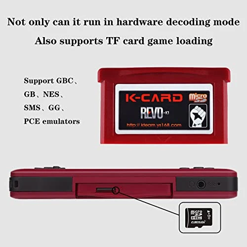 Daxceirry Retro Game K101 Plus Handheld 32 Bit Game Console Mini Video Game Player With 3 Inch Screen Support For Official GBA Cartridges Dual Core System (No TF Card Attached) 4 Daxceirry Retro Game K101 Plus Handheld 32 Bit Game Console Mini Video Game Player With 3 Inch Screen Support For Official GBA Cartridges Dual Core System (No TF Card Attached) - Image 2