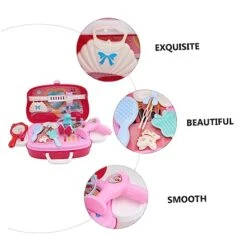 Alasum 1 Set Play House Toy Girls Toys Kids Toys For Girls Kids Educational Toys Little Girl Toy Children Toys Kids Vanity Mirror Set Cosmetic Decorate Child Rosy PVC Kidcraft Playset -Folkmanis Toys Shop 41wRNcGw3GL