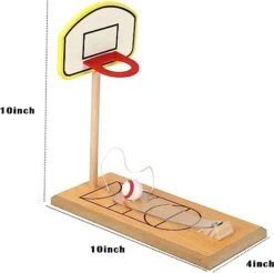 Table Top Mini Basketball Game Set-Tabletop Wooden Board Mini Arcade Desktop Tiny Basketball Shooting Alley Office Desk Stress Relief Gadgets Small Finger Toys Fun Gag Gifts For Kids Teens Boy -Folkmanis Toys Shop 41wbpN5plzL