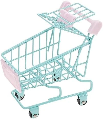 Shopping Cart 2pcs Mini Shopping Cart Random Things Shopping Cart Play Grocery Store Small Wheelbarrow Desk Vans Shopping Trolley Desk Miniature Shopping Cart Food Pretend 11 Shopping Cart 2pcs Mini Shopping Cart Random Things Shopping Cart Play Grocery Store Small Wheelbarrow Desk Vans Shopping Trolley Desk Miniature Shopping Cart Food Pretend - Image 9