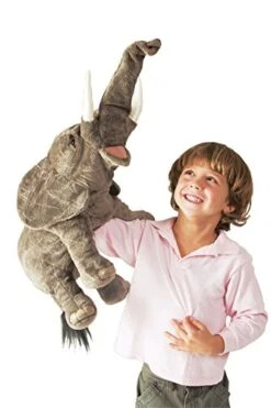 Folkmanis Elephant Hand Puppet -Folkmanis Toys Shop 41wwCAAXZWL