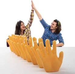 FAMKIT Hand Shape Domino Blocks Educational Toy Dominoes Game Birthday Party Favor -Folkmanis Toys Shop 41x3aYAosWL. AC