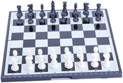 New Chessex Magnetic Plastic Chess Set Travel Portable Chess Interactive Game Children And Adult Gifts Learning And Educational Toys Chess Gift (Size : X-Large) 14 New Chessex Magnetic Plastic Chess Set Travel Portable Chess Interactive Game Children And Adult Gifts Learning And Educational Toys Chess Gift (Size : X-Large) -Folkmanis Toys Shop 41x7133OtwL. AC 1