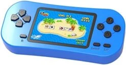 Beijue Handheld Games For Kids Adults 3.0'' Large Screen Preloaded 218 Classic Retro Video Games Seniors Rechargeable Electronic Game Player Birthday Xmas Present (Blue) -Folkmanis Toys Shop 41xIFL VkTL. AC
