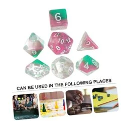 Polyhedral Dice 21 Pcs Faceted Dice Acrylic Dice Set Bar Dice Set Casino Dice Set Mini Mini Toys Red Suits Game Dice Number Dice Polyhedron Dice Acrylic Bead D6 Bulk Mini Table -Folkmanis Toys Shop 41xW7g8SJaL