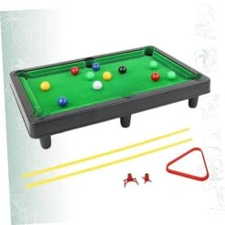 SAFIGLE 2 Sets Kids Travel Toys Mini Pool Table Toys For Travel Table Top Pool Table Top Pool Table Set Small Pool Table Mini Billiards Mini Tabletop Pool Set Billiards Game Set Game Table -Folkmanis Toys Shop 41xmBBWNxiL