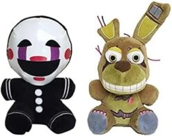 Plush Puppet Plush Springtrap Plush Character Doll Children's Gift Collection 2-Piece (Puppet+Springtrap)… -Folkmanis Toys Shop 41y20yCqFOL. AC
