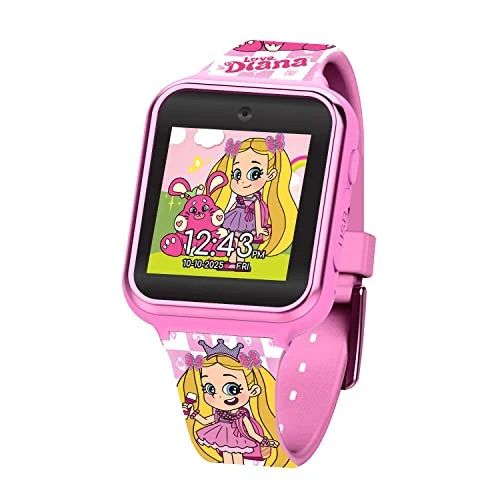 Accutime Kids Love, Diana Show Educational Learning Touchscreen Pink Smart Watch Toy With Graphic Strap For Girls, Boys, Toddlers - Selfie Cam, Games, Alarm, Calculator, Pedometer (Model: LDA4037AZ) 3 Accutime Kids Love, Diana Show Educational Learning Touchscreen Pink Smart Watch Toy With Graphic Strap For Girls, Boys, Toddlers - Selfie Cam, Games, Alarm, Calculator, Pedometer (Model: LDA4037AZ)