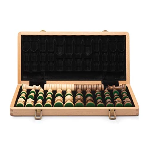 XXSLY Chess Game Children's Wooden Chess Adult Portable Chess Game Travel Chess Set Puzzle Interactive Toy Friends Holiday Best Gifts International Chess Gift 5 XXSLY Chess Game Children's Wooden Chess Adult Portable Chess Game Travel Chess Set Puzzle Interactive Toy Friends Holiday Best Gifts International Chess Gift - Image 3