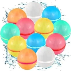 Reusable Water Balloons,Summer Water Toys, Water Bomb Pool Toys Water Balloons For Summer Party, Water Balls Pool Outdoor Toys For Kids Ages 6-12,Silicone Water Splash Ball Party Fun Games(6pcs) 13 Reusable Water Balloons,Summer Water Toys, Water Bomb Pool Toys Water Balloons For Summer Party, Water Balls Pool Outdoor Toys For Kids Ages 6-12,Silicone Water Splash Ball Party Fun Games(6pcs) -Folkmanis Toys Shop 41yxUGgj8mL. AC