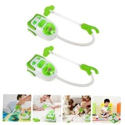 Ibasenice 2pcs Simulation Vacuum Cleaner Kids Bun Maker Kids Cleaning Toys Christmas Toys Play Brainy Magical Play Set Kids Vacuum Electric Vacuum Cleaner Abs Green Home Appliance Toy -Folkmanis Toys Shop 41yzwn4vJ3L