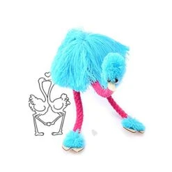 BEIJIALY Ostrich Marionette, Set Of 5 Handmade Ostrich Marionette Puppets String Doll Parent-Child Interactive Educational Props For Children Kids - Random Color -Folkmanis Toys Shop 41z0IBS1qqL