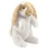 Folkmanis Standing Lop Rabbit Hand Puppet, White, 1 EA -Folkmanis Toys Shop 41zdU0QWaYL