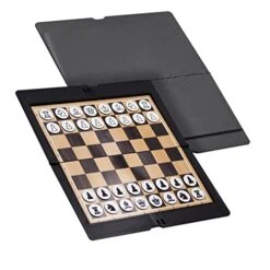 INOOMP 2pcs Travel Set Backgammon Travel Set Kids Play Set Portable Chess Set Kids Play Sets International Draughts Board Chess And Checkers Set Magnetic Checkers International Checkers -Folkmanis Toys Shop 41zh1nU13PL