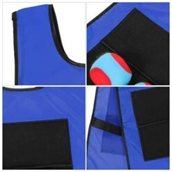 LUOZZY 2 Sets Sticky Vests For Kids Sticky Balls Toy Balls Game Toy Interactive Sticky Balls Game With 2 Balls, Blue 11 LUOZZY 2 Sets Sticky Vests For Kids Sticky Balls Toy Balls Game Toy Interactive Sticky Balls Game With 2 Balls, Blue -Folkmanis Toys Shop 41zubkgQo1L