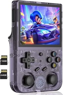 RG353V Handheld Game Console With Dual OS Android 11 And Linux, Support 5G WiFi 4.2 Bluetooth Moonlight Streaming HDMI Output, Built-in 64G SD Card 15000 Games & 3200mAh Battery 22 RG353V Handheld Game Console With Dual OS Android 11 And Linux, Support 5G WiFi 4.2 Bluetooth Moonlight Streaming HDMI Output, Built-in 64G SD Card 15000 Games & 3200mAh Battery -Folkmanis Toys Shop 51 726VQ7pL. AC
