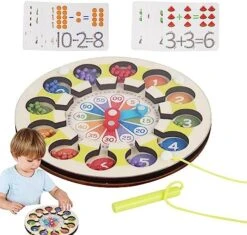 Wooden Magnetic Maze Puzzles, Preschool Learning Activities Educational Toys Fine Motor Skills Toys Travel Toys For Kids Ages 3-8, Magnetic Pen Driving Beads Interactive Maze Game Early Educational -Folkmanis Toys Shop 51 As0IxD3L. AC