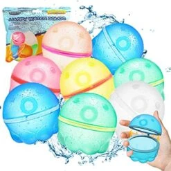 Reusable Water Balloons For Kids, 12 Pcs Magnetic Water Balloons Self-Sealing Pool Toys, Refillable Water Balloons For Outoor Water Fight Games, Summer Toys For Beach Yard Garden (Poop) 22 Reusable Water Balloons For Kids, 12 Pcs Magnetic Water Balloons Self-Sealing Pool Toys, Refillable Water Balloons For Outoor Water Fight Games, Summer Toys For Beach Yard Garden (Poop) -Folkmanis Toys Shop 51 mQ93zGLL. AC