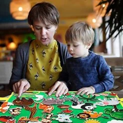 Craftstory Zoo Animals Travel Felt-Board Story Set For Toddlers, 32 Pieces Flannel Board Stories For Preschool Learning Toys Educational Storytelling Activity Board Gifts For Ages 3+ -Folkmanis Toys Shop 5101DXU5QwS