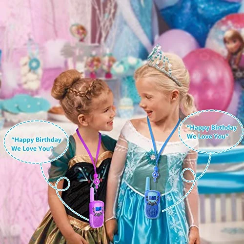 Wishouse Walkie Talkies For Kids, Toys For 3-8 Year Old Boys Girls, Childrens Radio Long Range With Detachable Lanyard Flashlight, Outdoor Camping Games Halloween Cosplay Xmas Birthday Gift 4 Pack 7 Wishouse Walkie Talkies For Kids, Toys For 3-8 Year Old Boys Girls, Childrens Radio Long Range With Detachable Lanyard Flashlight, Outdoor Camping Games Halloween Cosplay Xmas Birthday Gift 4 Pack - Image 5
