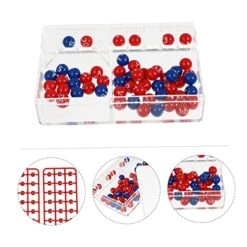 BESPORTBLE 2 Sets Party Toys Kids Suit Lip Gloss Set Birthday Favors For Adults Beer Pong Balls Lottery Game Raffle Balls Replacement Printed -Pong Balls Bar Raffle Ball Prize Game Ball