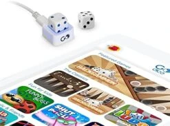 GoDice 2 Pack - The Connected Smart Dice, Brings The Most Popular Dice Games To Digital Life. Educational, Fun, And Innovative. Set Of 2 Dice With USB Charger. -Folkmanis Toys Shop 510RRaAAtjL. AC