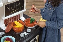 Step2 Great Gourmet Kitchen | Durable Kids Playset With Lights & Sounds | Tan Plastic Play Kitchen -Folkmanis Toys Shop 510ZdA3DphL